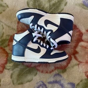 COPY - Nike dunk high championship navy